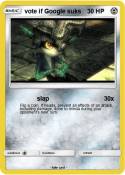vote if Google suks vote if Google