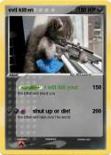 evil kitten