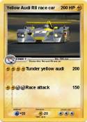 Yellow Audi R8