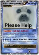 stop clubbing seals stop clubbing