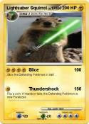 Lightsaber Squirrel Lightsaber