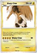 Sharp Claw