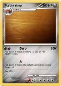 Purple shep