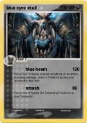 blue eyes skull blue eyes skull