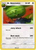 Mr. Watermelon