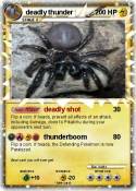 deadly thunder