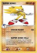 SUPER SONIC!