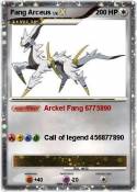 Fang Arceus