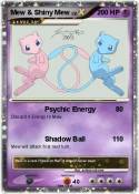 Mew & Shiny Mew