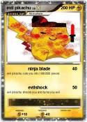 evil pikachu