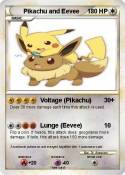 Pikachu and Eevee Pikachu and