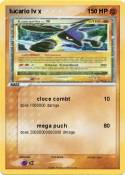 lucario lv x