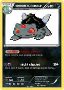 demon bulbasaur