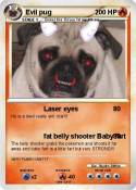 Evil pug