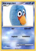 blue angry bird