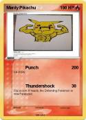 Manly Pikachu