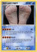 OLD LADY FEET!