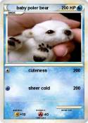 baby poler bear