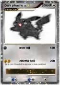 Dark pikachu