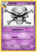 evil skull