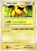 Pichu Card