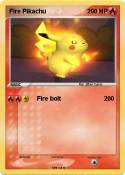 Fire Pikachu Fire Pikachu