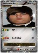 justin retard