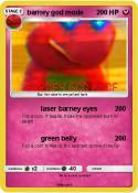 barney god mode