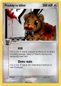 Freddy is killer Freddy is