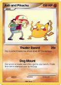 Ash and Pikachu