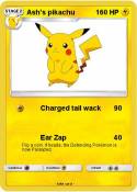 Ash's pikachu