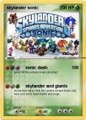 skylander sonic