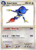 Robot Sonic Robot Sonic