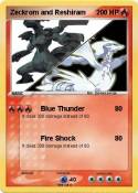 Zeckrom and Reshiram Zeckrom and