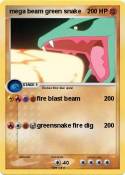 mega beam green