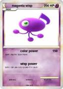 magenta wisp