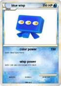 blue wisp
