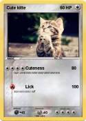Cute kitte