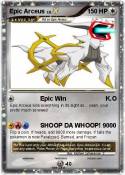 Epic Arceus Epic Arceus