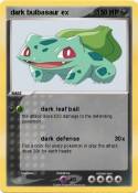dark bulbasaur