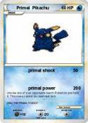 Primal Pikachu