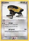 pro athlete