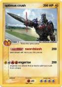 optimus crush