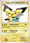 pichu con la chitarra pichu con la