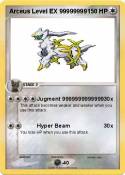 Arceus Level EX