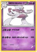 MEGA Mewtwo X