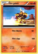 Fire golem