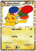 baloon pikachu