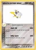 pikachu persian