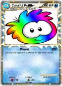 Colorful Pufffle Colorful